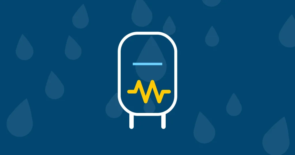 Termo eléctrico con su resistencia y su termostato